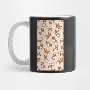 Corgi Dogs Pattern Mug